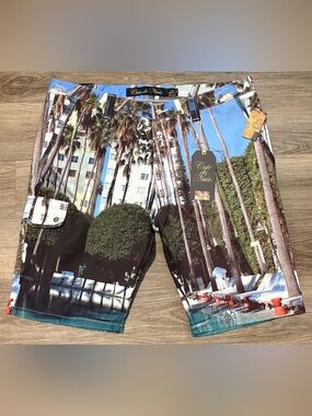 Cote de Nuits Scenic Shorts Hand-Crafted Cotton Size 40 MSRP $70 New with Tags